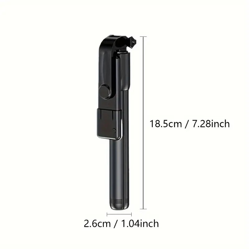 Wireless Cell Phone Selfie Stick Tripod, Bluetooth Remote Control, Phone Holder