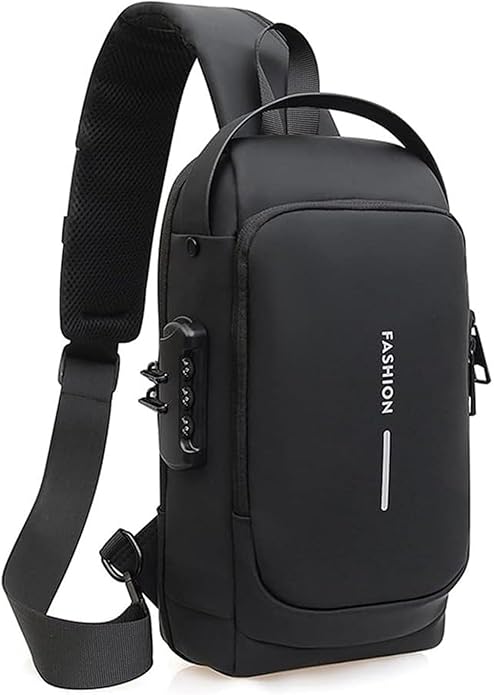 Crossbody Tech Sling Bag With USB Charging Port