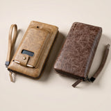 Luxury Zipper Wallet (Card Holder With Phone Pocket)