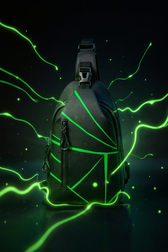 Premium Reflective Anti-Theft Sling Bag – Waterproof & Urban Style