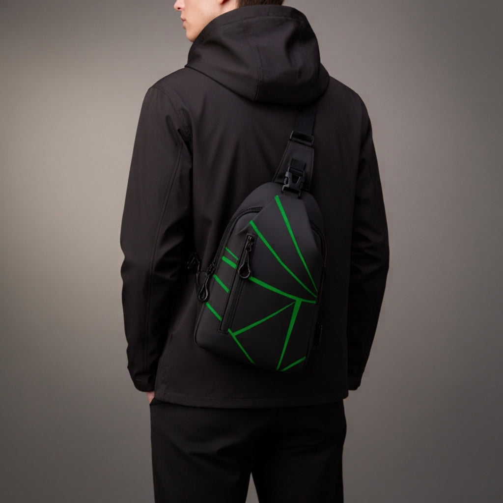 Premium Reflective Anti-Theft Sling Bag – Waterproof & Urban Style