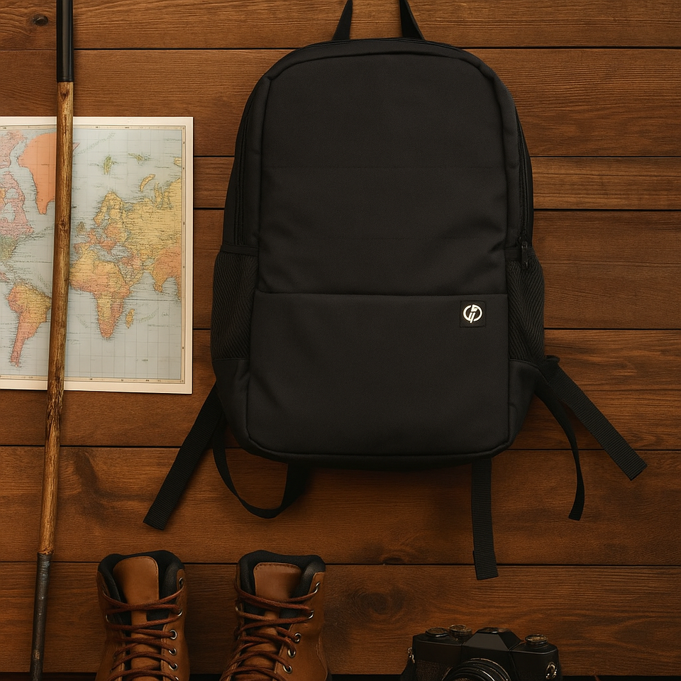 AeroGuard RainShell – Lightweight Tech Backpack with Rain Cover Included