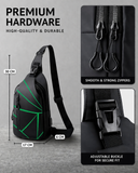 Premium Reflective Anti-Theft Sling Bag – Waterproof & Urban Style