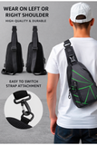 Premium Reflective Anti-Theft Sling Bag – Waterproof & Urban Style