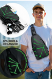 Premium Reflective Anti-Theft Sling Bag – Waterproof & Urban Style