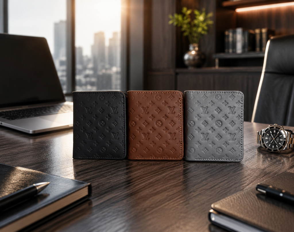 Mini Short Leather Wallet (Buy 1 Get 1 Free)