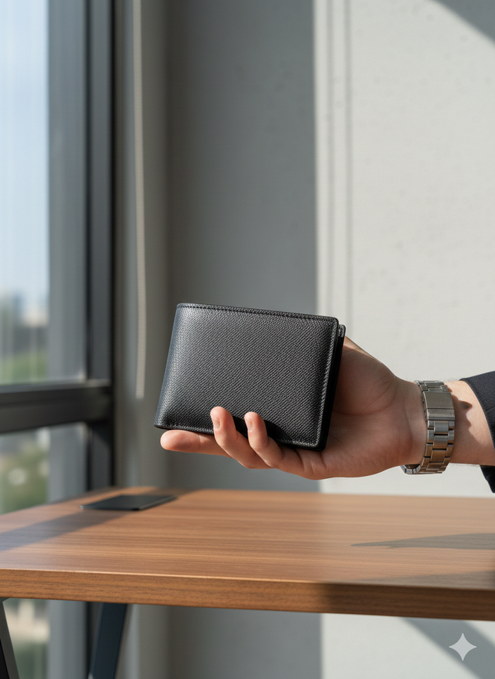 LuxEdge Premium Leather Wallet