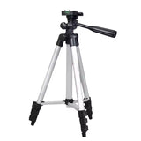 Portable 3520 Digital Camera Tripod with Mobile Phone Holder and Carry Bag Stand for Cellphone