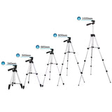 Portable 3520 Digital Camera Tripod with Mobile Phone Holder and Carry Bag Stand for Cellphone