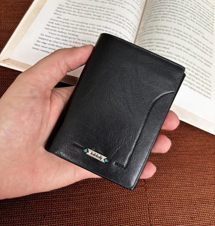 New Balebaily Trifold Leather Wallet