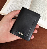 New Balebaily Trifold Leather Wallet