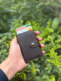 PU Leather Wallet & Pop up card holder