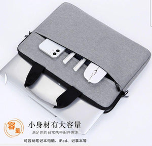 Office Notebook Sleeve Case Travel Computer Handbag Elegant Fashion Luxury (14 Inches)