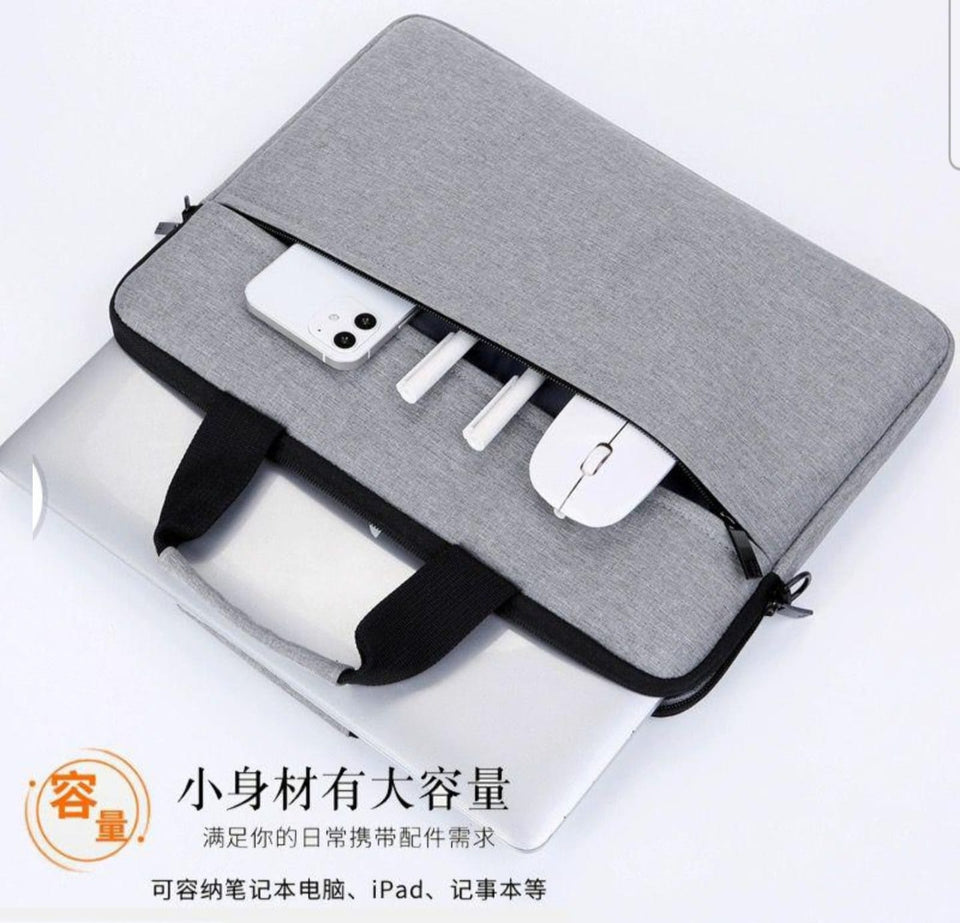 Office Notebook Sleeve Case Travel Computer Handbag Elegant Fashion Luxury (14 Inches)
