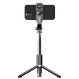 Wireless Cell Phone Selfie Stick Tripod, Bluetooth Remote Control, Phone Holder