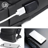 Crossbody Tech Sling Bag With USB Charging Port